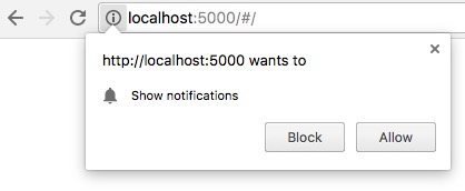 Notification Request Prompt