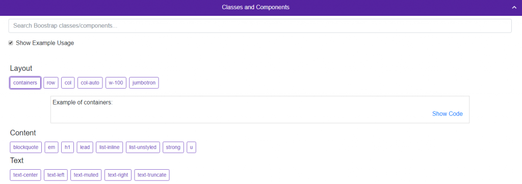 Class and Components