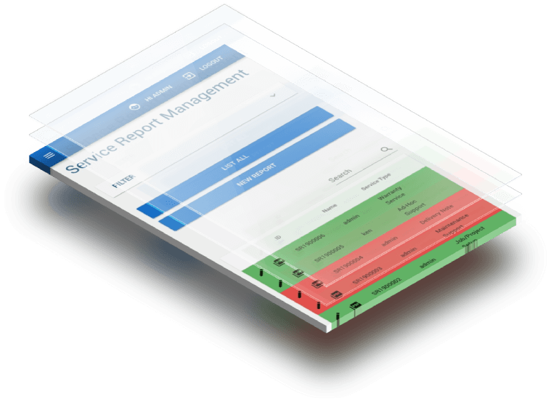 E-Service Report App
