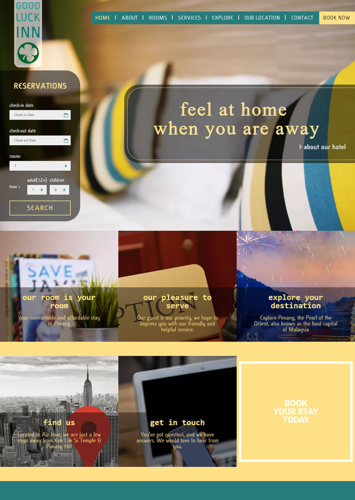 Good Luck InnWebsite